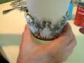 Fabriquer une lampe avec 4 bo�tes de conserve partie 2 de 2