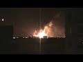 Gulf Refinery Explosion at Guaynabo Puerto Rico on October 23, 2009 at 12:15 a.m.