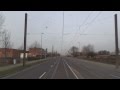 Straßenbahn Magdeburg Mitfahrt im Tatra T4D auf der Linie 10 - Rückfahrt