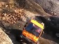 rc rock crawling in HIRATOBASHI UNIMOG