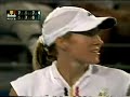 Justine エナン vs Anastasia Myskina Athens 2004 Semi 17／17