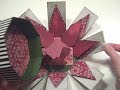 Exploding Poinsettia Box