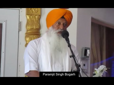Paramjit Bohgunh Speech on correcting Guru Granth Sahib By Thaminder Singh Anand without Akal Takht's permission