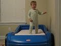 Toddler Falls Out of Little Tykes Car Bed