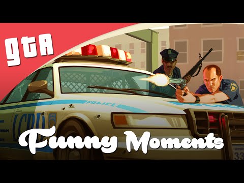 GTA IV Funny Moments - LET'S BE COPS (Nederlands)