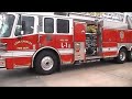 Engine and Ladder 1 Backing In backing into central station