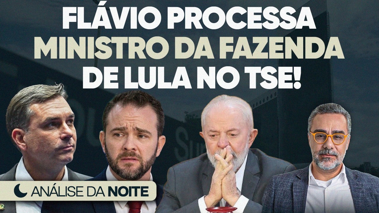 🚨 Flávio Processa o Ministro Mais Poderoso de Lula!