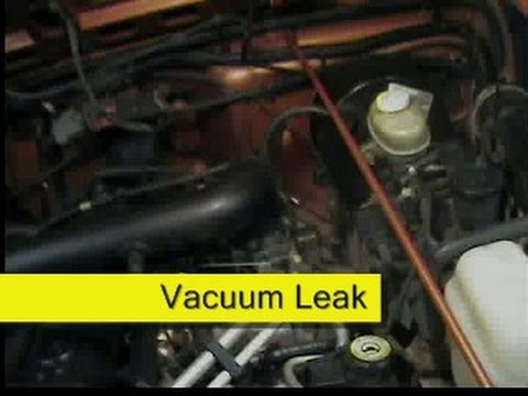 how to find a vacuum leak on a jeep