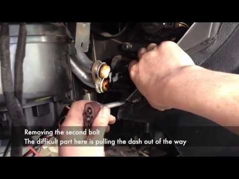 Heater Matrix Removal with dash in place
