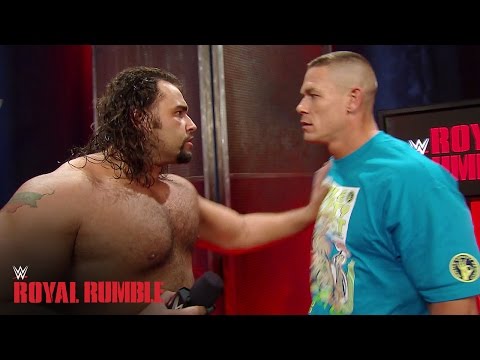 exclusive - John Cena and Rusev almost come to blows after both suffering disappointing losses at the Royal Rumble. More ACTION on WWE NETWORK : http://bit.ly/1u4pM74 Don't forget to SUBSCRIBE: ...
