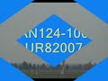doncaster airport  uk  antonov 124 100 ur 82007 wizzair a320