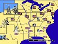here it is the unique game that lets you play the american civil war on the nes. this cart is really simple to play, and it's a bit addictive too. i hope you'll enjoy my video. hear you.