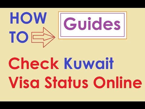 How to Check Kuwait Visa Application Status