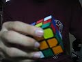 Rubik's Cube one-handed speedcubing