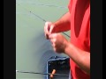 noeud pour la pêche au quiver expliqué par David Ewing
