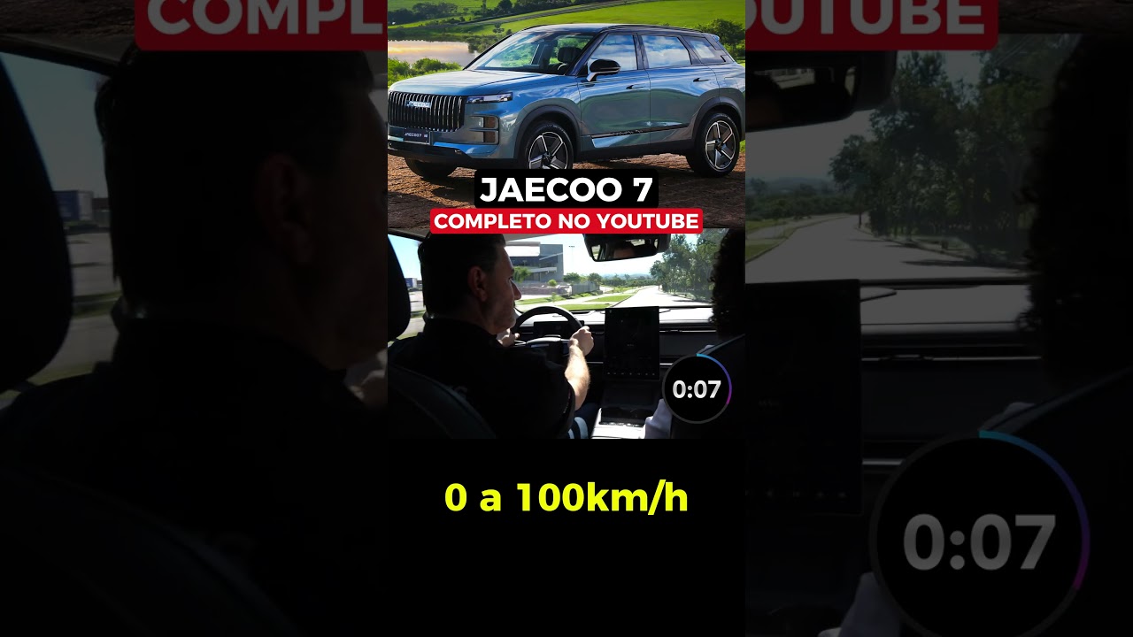 Test Drive no Jaecoo 7