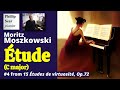 Moritz Moszkowski: Étude in C major, Op. 72 No. 4