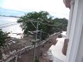 Mekong river flood at Vientiane