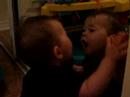 Ryan kissing himself