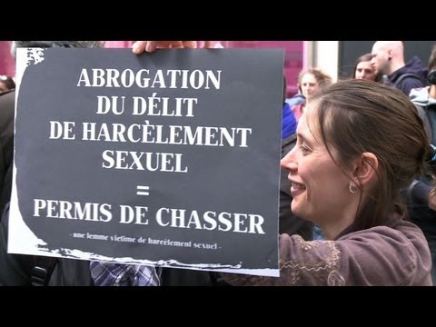 Harcèlement: manifestation de féministes pour une nouvelle loi