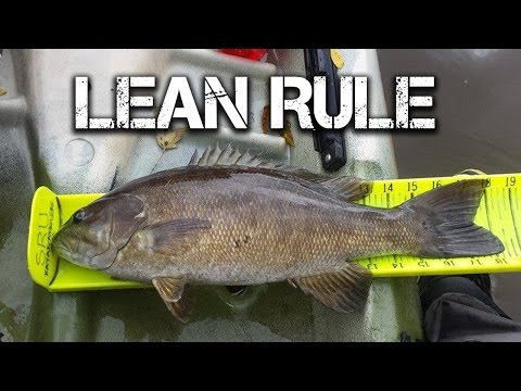 Kayak Anglers Lean Rule_Horgászat videók