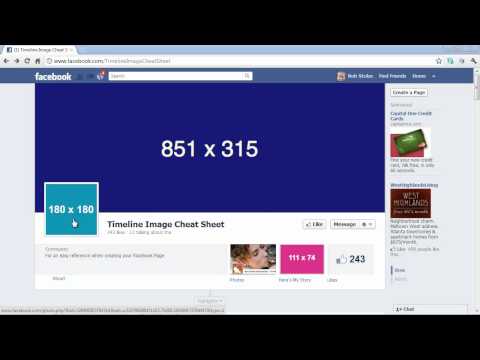 how to size facebook profile picture