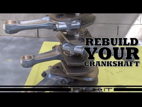 How to rebuild a Porsche 964 Crankshaft