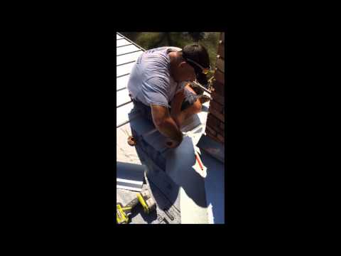 how to fasten metal roofing