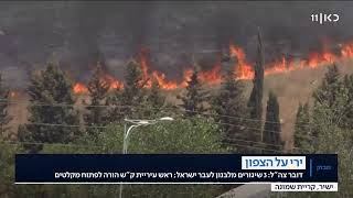 שלוש רקטות נורו לישראל, אחת מהן נפלה בשטח לבנון. צה”ל משיב בירי ארטילרי | משדר מיוחד