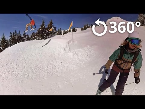 Mt.  Hood Territory snow 360 video