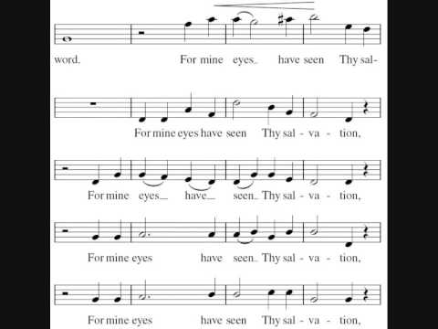 dimittis - Sir Charles Villiers Stanford's setting of the Nunc Dimittis, in G. Sung by the choir of St. John's College, Cambridge.