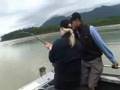 Fishing for sturgeon in Canada