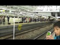 東海道本線 大阪駅(osaka station)を走行する電車(train running)(103系・201系・225系・381系こうのとり他多数列車!!)平成27年2月28日他撮影) 大阪駅