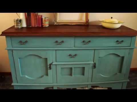 how to paint with milk paint