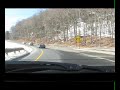 This video encompasses US 6 westbound from where it is a limited access freeway in Windham to Columbia. There is a break, then the video picks up when US 6 & 44 meet the western terminus of I-384. From there, I went the whole length of I-384, briefly merged with I-84 and finally exited onto US 5/CT 15 to bypass Hartford to the south.This is my first serious attempt at a speed/ time lapse road video. I sped up the video to 1100%. Also, the video looks MUCH better before youtube's horrible compression  gets a hold of it. Comments/feedback are welcome.