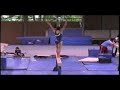 Dyana's first competition in Level 6 Beam Routine