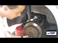 Learn how to fix your E46 BMW 3-Series rear brakes!