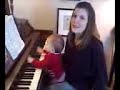 Audrey Playing Piano