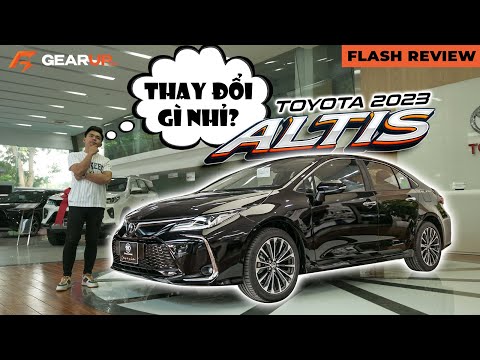 Toyota Altis 2023: Ngoại hình 