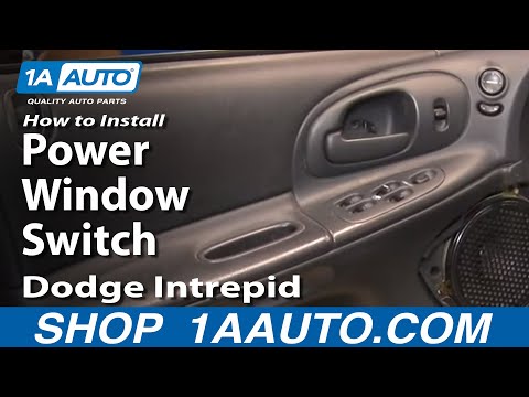 How To Install Repair Replace Master Power Window Switch Dodge Intrepid 98-04 1AAuto.com