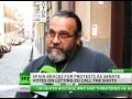 Spain faces protests after its parliament bowed to EU pressure and voted to amend the constitution to limit national debt. The Senate's voting today - but unions and rights groups vow to fight it, saying the debt cap would decimate the welfare system and hurt the most vulnerable. One of the main purposes of the debt debate in Madrid today is to send the message to markets that the government is serious about tackling its runaway finances. But writer and journalist Miguel-Anxo Murado believes it's those very markets that are responsible for Spain's predicament today. RT on Twitter: twitter.com RT on Facebook: www.facebook.com