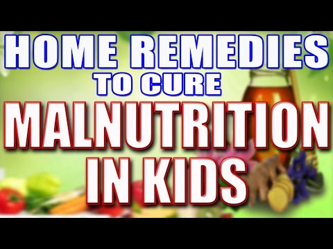 how to cure malnutrition