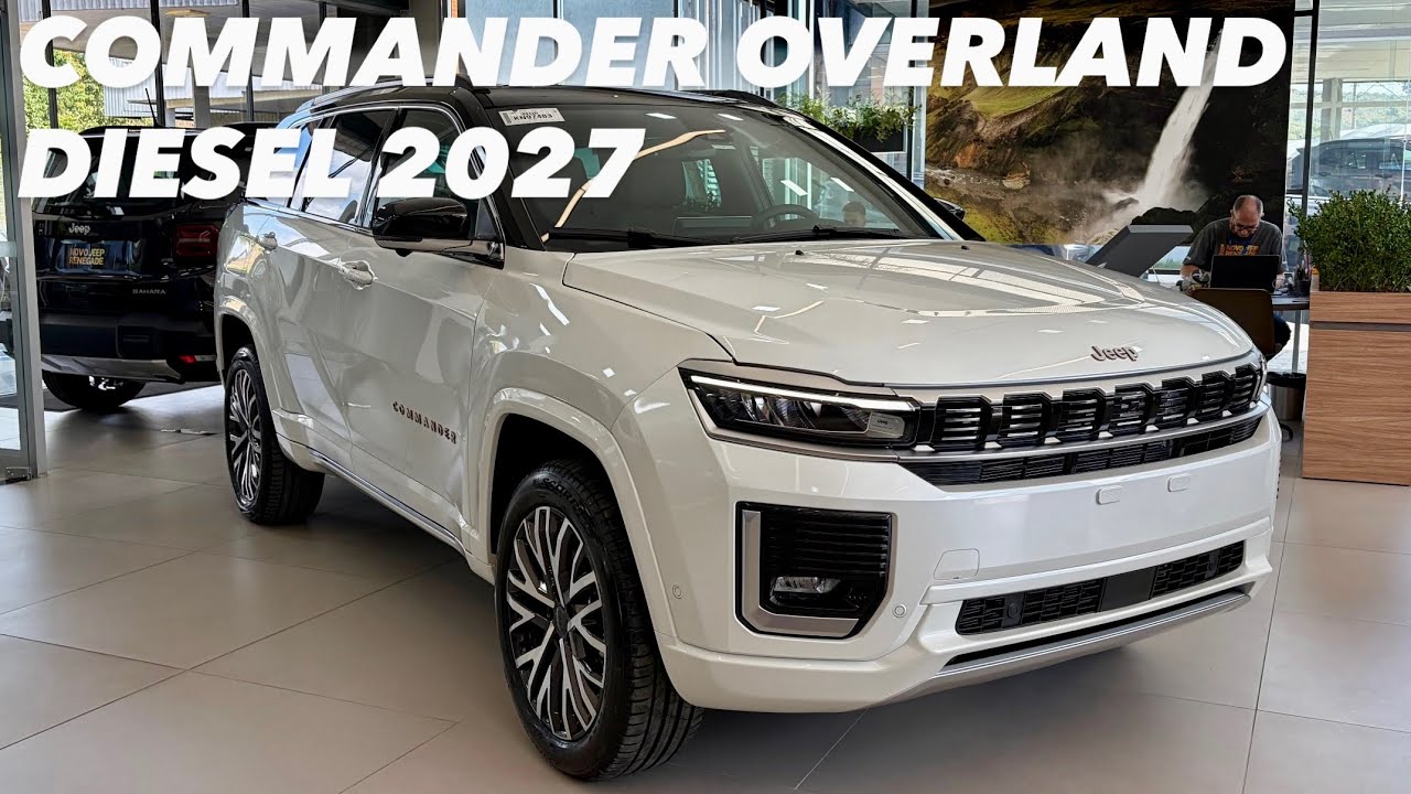 AVALIAÇÃO JEEP COMMANDER OVERLAND DIESEL 2027 - TODOS OS DETALHES DA VERSÃO DIESEL TOP DE LINHA!!