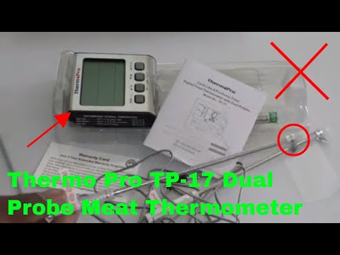 video-linktoworks-✅ How To Use Thermo Pro TP-17 Dual Probe Meat...