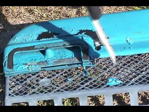 how to remove enamel paint