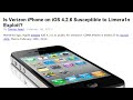 Alright so it looks like the Verizon will be launched with iOS 4.2.6 and apparently there is a VERY likely chance that it will be able to be Jailbroken at launch! And 4.3 b3 is out! Be sure to Subscribe and also follow my Twitter: www.twitter.com