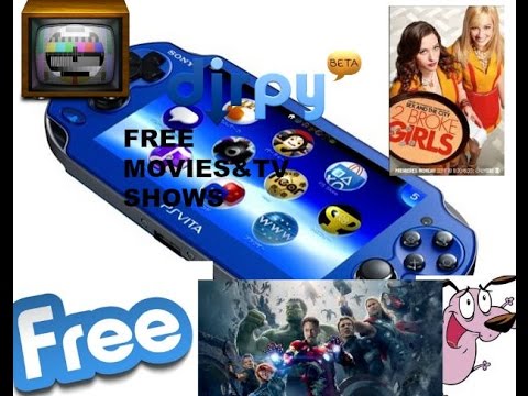 how to download tv shows on ps vita