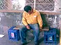 la caida de un borracho