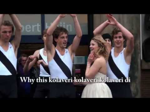 Kolaveri - The Gyas rowing team from Groningen, Netherlands pays tribute to the Indian song,