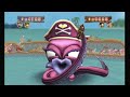 Classic Game Room HD reviews PIRATES HUNT FOR BLACKBEARD'S BOOTY for the Nintendo Wii. This children's game is rated E and allows younger gamers to play as one of many different pirates, skeletons and crazy characters in 5 different mini-games with a pirate theme. And these are good pirates, Yo Ho Ho pirates, not container ship hijacking pirates. This PIRATES HUNT FOR BLACKBEARD'S BOOTY review has gameplay footage from the game with 4 player action in games like Squidball (which is like Wii Croquet), Row Row Row for Your Life and more. The Wiimotes are used to control the motions and games like sword fighting should be very entertaining for groups of kids. You can unlock different locations and outfits for the pirates, win gold, buy new cannons and swords and more. Published by Activision. Classic Game Room HD reviews kids games as a kids Wii video game reviewer reviewing kids games appropriate for kids to play. Watch this review of PIRATES! Hunt for Black Beard's Booty for the Nintendo Wii to see if it is a family video game your family will enjoy.